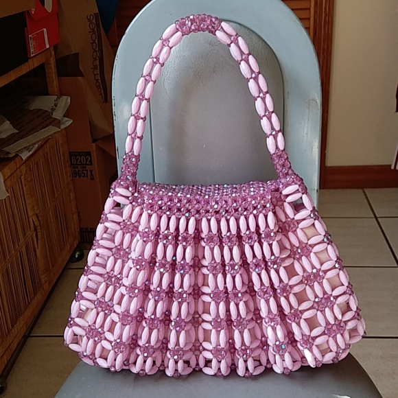 Gorgeous Hancrafted Beads Party Purse - Picture 4 of 8